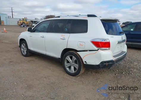 2013 Toyota Highlander Limited V6 из США, поврежденный, VIN 5TDYK3EH4DS114664